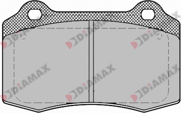 Diamax N09442 - Kit pastiglie freno, Freno a disco autozon.pro