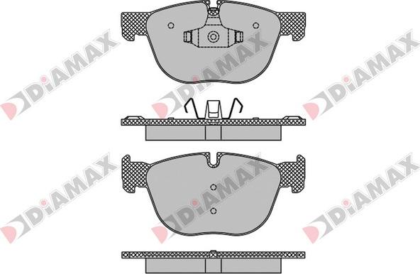 Diamax N09466 - Kit pastiglie freno, Freno a disco autozon.pro