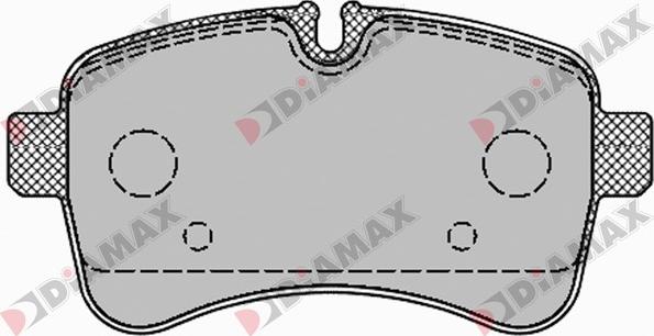 Diamax N09403 - Kit pastiglie freno, Freno a disco autozon.pro