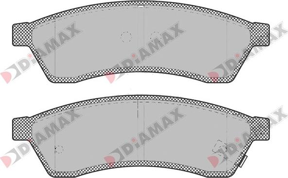 Diamax N09410 - Kit pastiglie freno, Freno a disco autozon.pro