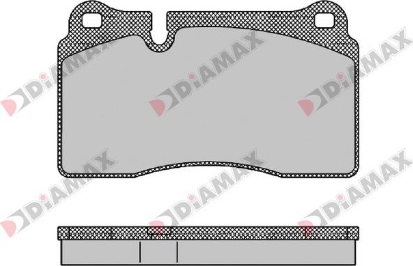 Diamax N09426 - Kit pastiglie freno, Freno a disco autozon.pro