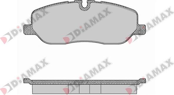 Diamax N09420 - Kit pastiglie freno, Freno a disco autozon.pro