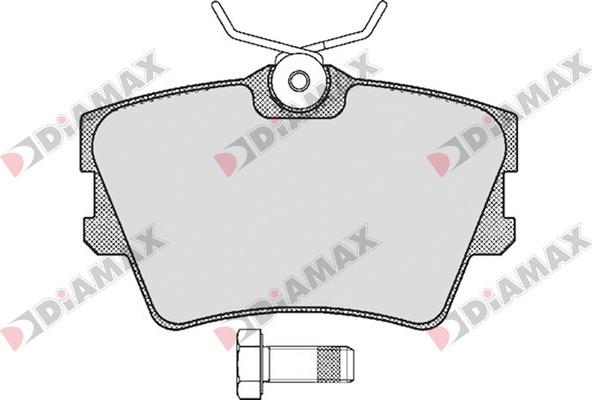 Diamax N09562 - Kit pastiglie freno, Freno a disco autozon.pro