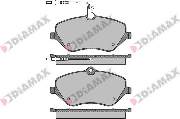 Diamax N09531 - Kit pastiglie freno, Freno a disco autozon.pro