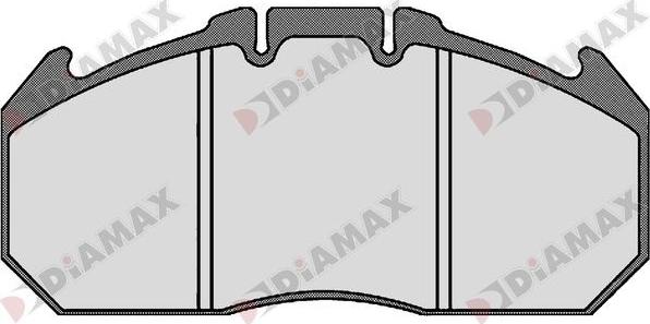 Diamax N09031 - Kit pastiglie freno, Freno a disco autozon.pro