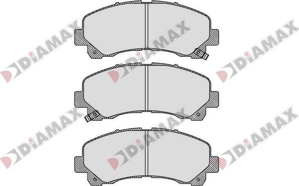 Diamax N09840 - Kit pastiglie freno, Freno a disco autozon.pro