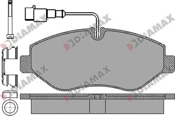 ATE 604866 - Kit pastiglie freno, Freno a disco autozon.pro