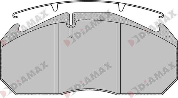 Diamax N09346 - Kit pastiglie freno, Freno a disco autozon.pro