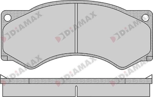 Diamax N09342 - Kit pastiglie freno, Freno a disco autozon.pro