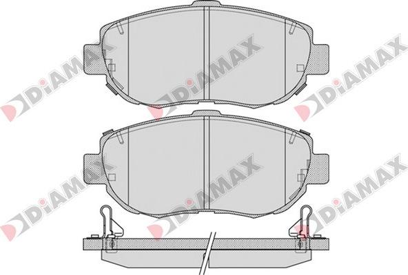 Diamax N09299 - Kit pastiglie freno, Freno a disco autozon.pro