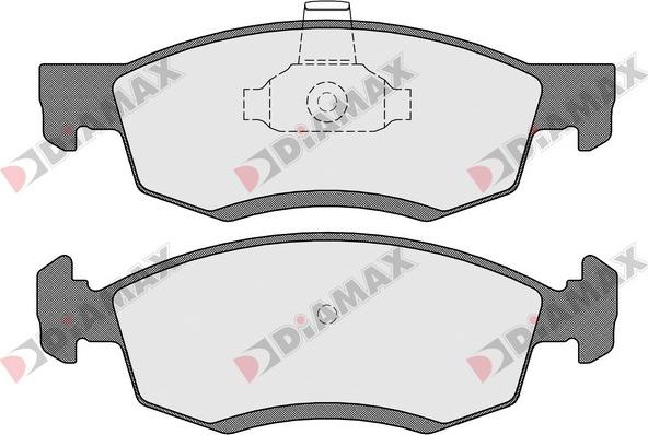 Akebono AN-4538K - Kit pastiglie freno, Freno a disco autozon.pro