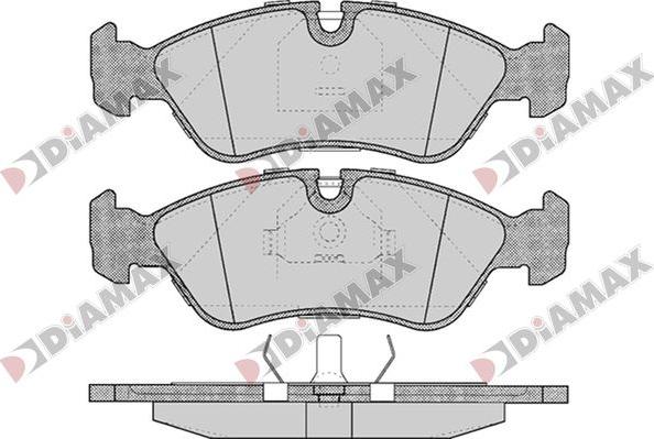 Diamax N09794 - Kit pastiglie freno, Freno a disco autozon.pro