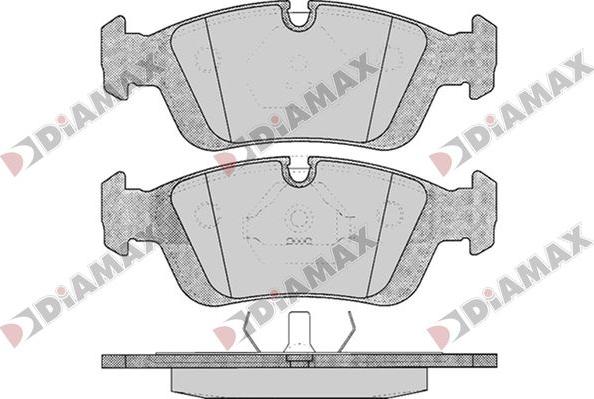 Diamax N09796 - Kit pastiglie freno, Freno a disco autozon.pro