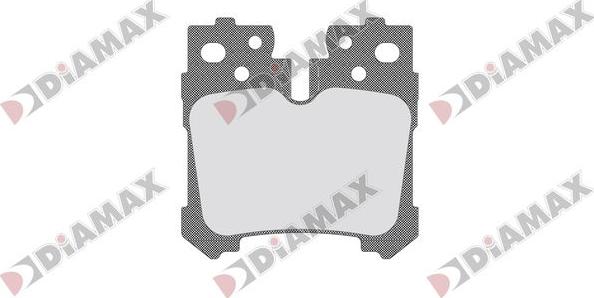 Diamax N09757 - Kit pastiglie freno, Freno a disco autozon.pro