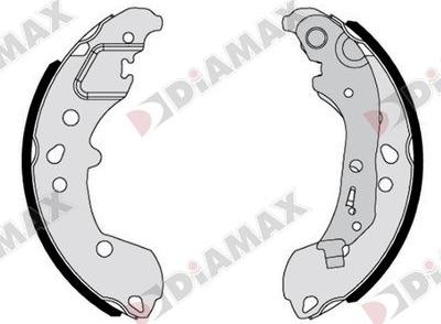 Diamax N01424 - Kit ganasce freno autozon.pro