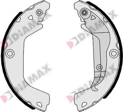 Diamax N01173 - Kit ganasce freno autozon.pro