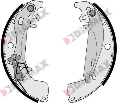 Diamax N01343 - Kit ganasce freno autozon.pro