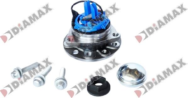 Diamax R3065 - Kit cuscinetto ruota autozon.pro