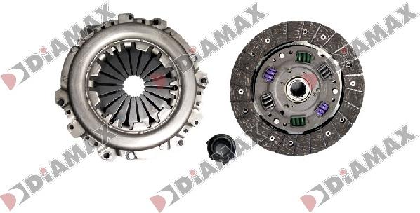 Diamax T5064K3 - Kit frizione autozon.pro