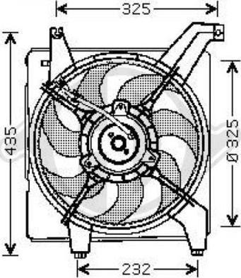 Diederichs 6843101 - Ventola, Raffreddamento motore autozon.pro