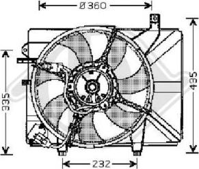 Diederichs 6805101 - Ventola, Raffreddamento motore autozon.pro