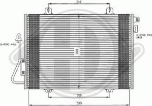 Diederichs 8441300 - Condensatore, Climatizzatore autozon.pro