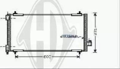 Diederichs 8424311 - Condensatore, Climatizzatore autozon.pro