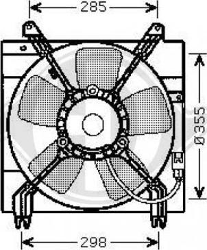 Diederichs 8691209 - Ventola, Raffreddamento motore autozon.pro