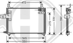 Diederichs 8650001 - Condensatore, Climatizzatore autozon.pro