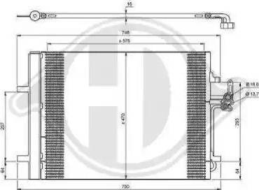 Diederichs 8149100 - Condensatore, Climatizzatore autozon.pro