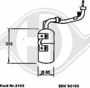 Diederichs 8146501 - Essiccatore, Climatizzatore autozon.pro