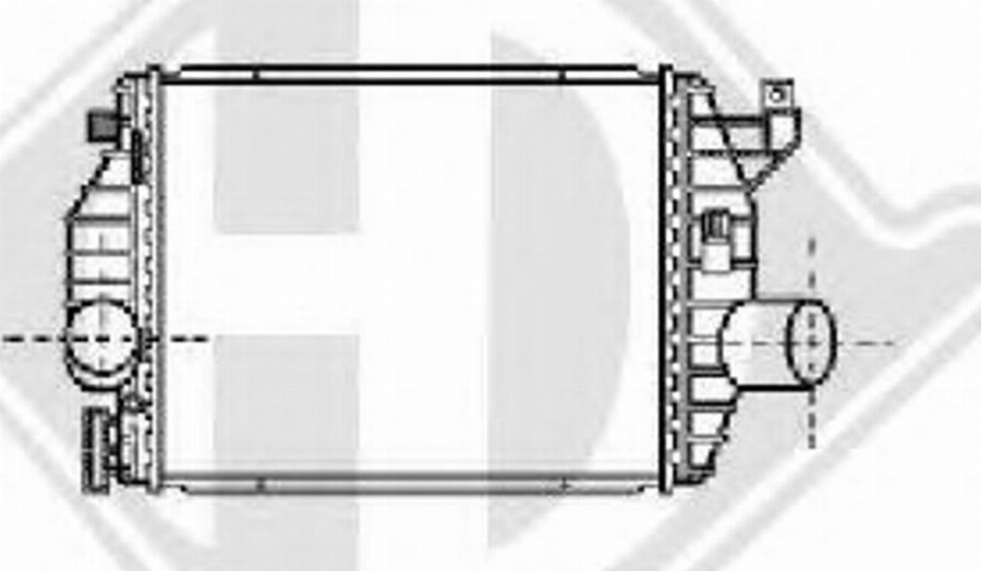 Diederichs 8166505 - Intercooler autozon.pro