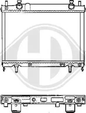 Diederichs 8109204 - Radiatore, Raffreddamento motore autozon.pro