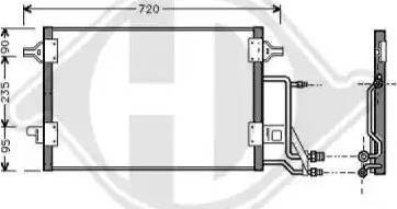 Diederichs 8102400 - Condensatore, Climatizzatore autozon.pro