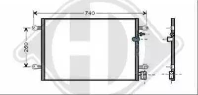 Diederichs 8102600 - Condensatore, Climatizzatore autozon.pro