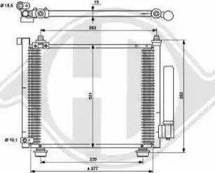 Diederichs 8186502 - Condensatore, Climatizzatore autozon.pro