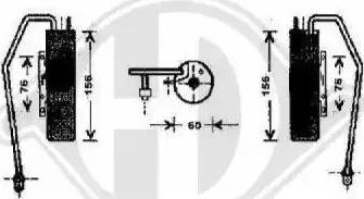 Diederichs 8182519 - Essiccatore, Climatizzatore autozon.pro