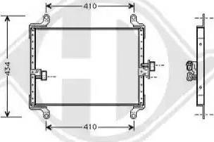 Diederichs 8348100 - Condensatore, Climatizzatore autozon.pro