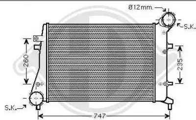 Diederichs 8224706 - Intercooler autozon.pro