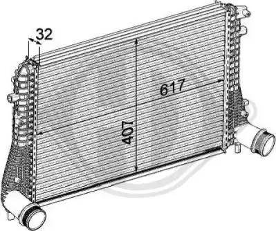 Diederichs 8224708 - Intercooler autozon.pro