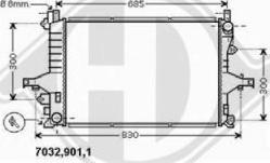 Diederichs 8766002 - Radiatore, Raffreddamento motore autozon.pro