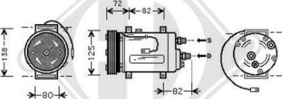 Diederichs 7101602 - Compressore, Climatizzatore autozon.pro