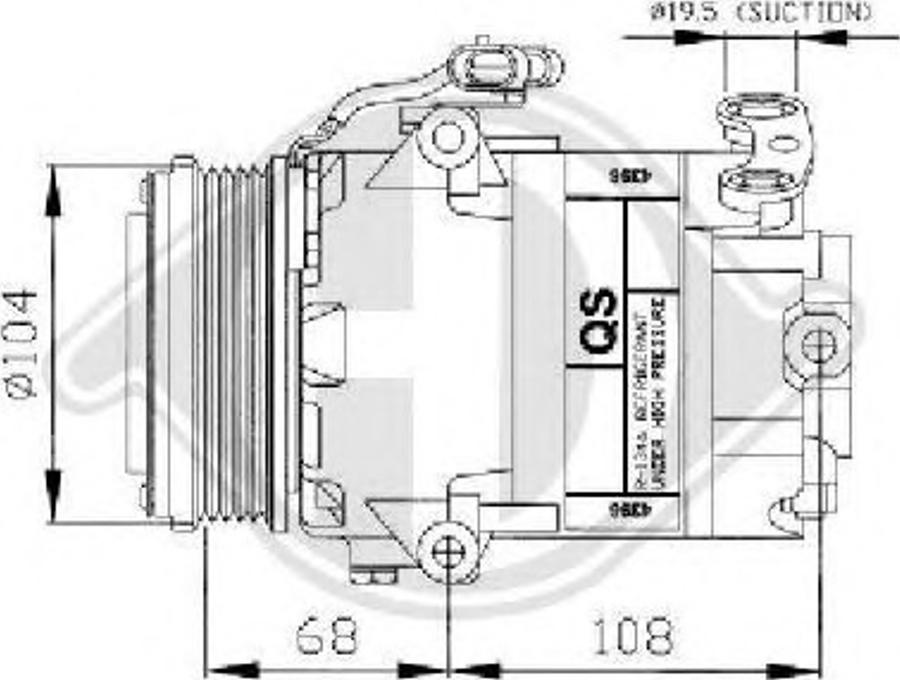 Diederichs 7180500 - Compressore, Climatizzatore autozon.pro