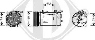 Diederichs 7221200 - Compressore, Climatizzatore autozon.pro