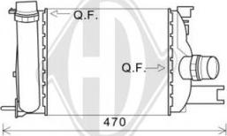 Diederichs DCA1095 - Intercooler autozon.pro