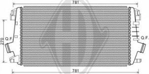 Diederichs DCA1067 - Intercooler autozon.pro