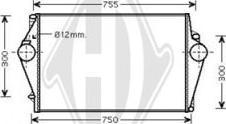 Diederichs DCA1004 - Intercooler autozon.pro