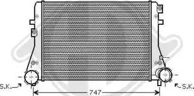 Diederichs 8221410 - Intercooler autozon.pro