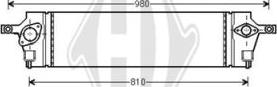 Diederichs DCA1146 - Intercooler autozon.pro