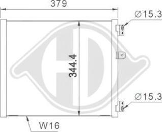 Diederichs DCC1998 - Condensatore, Climatizzatore autozon.pro